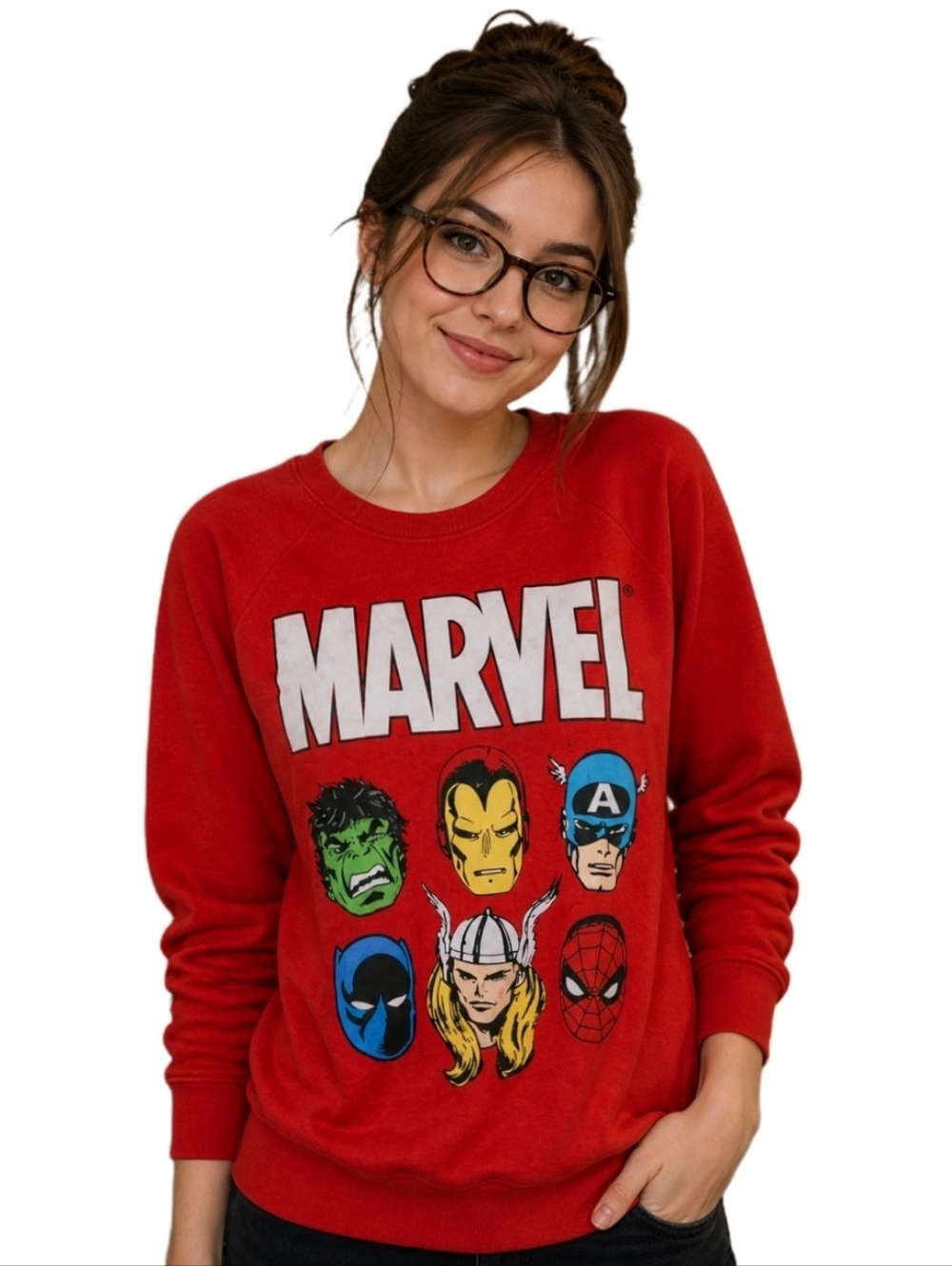 RARE Marvel 2-in-1 Reversable Sweatshirt